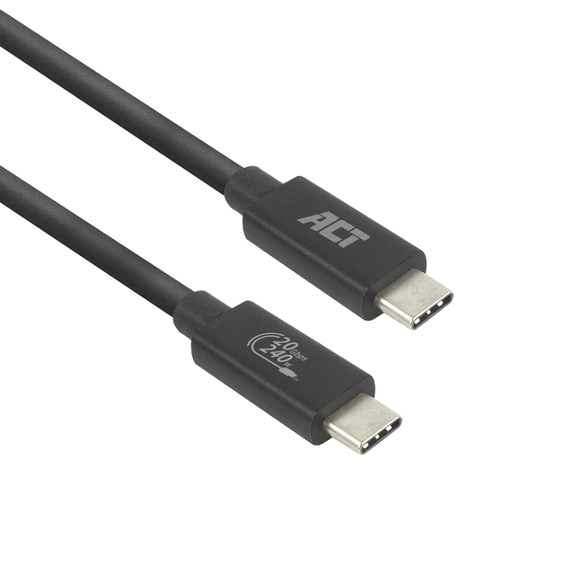 Kabel ACT USB-C 4.0 20Gbps Thunderbolt 3 2m