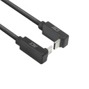 Kabel ACT USB-C hoek boven/beneden 10Gbps 2m