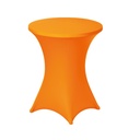 Tafelrok BRASQ voor statafel 80cm oranje