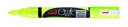 Krijtstift Uni-ball chalk rond 0.9-1.3mm  fluor geel