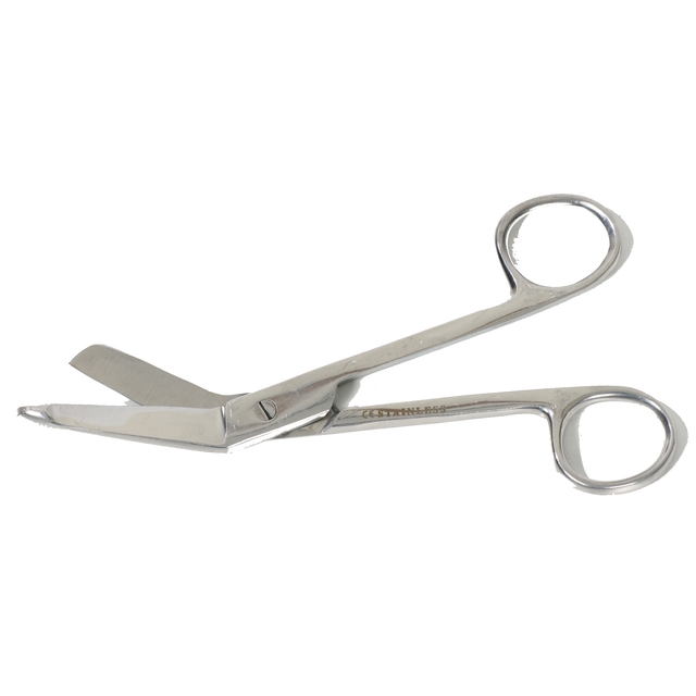 Ciseaux à pansements FixFirst acier inoxydable 14cm modèle Lister