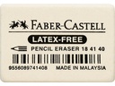 Gum Faber Castell 7041 34x26x8mm wit
