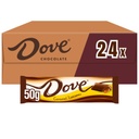 Dove Chocolat Liaison caramel barre 50g boîte 24 pièces