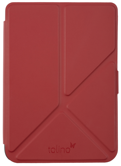 E-reader beschermhoes Tolino Shine Origami rood