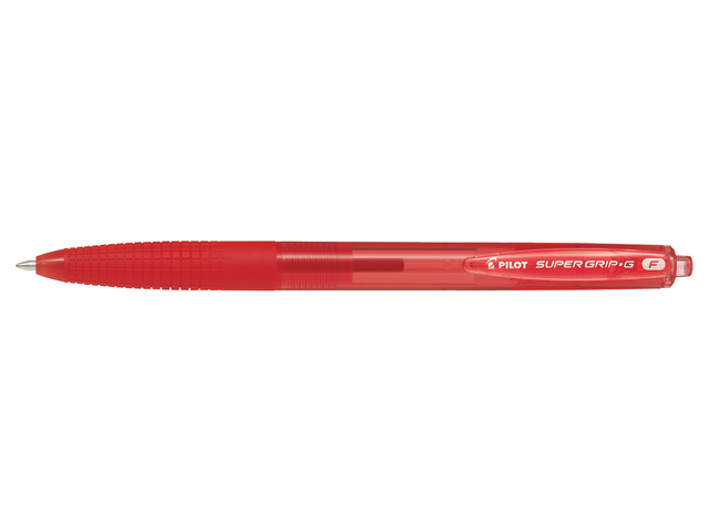 Balpen PILOT Super Grip G fijn rood