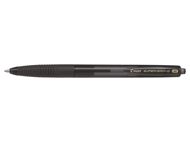 Balpen PILOT Super Grip G medium zwart