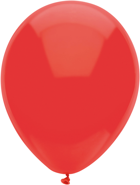 Ballon uni rouge Ø30cm
