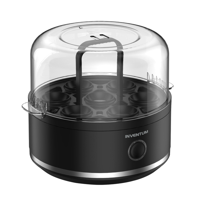 Eierkoker Inventum voor 7 eieren zwart