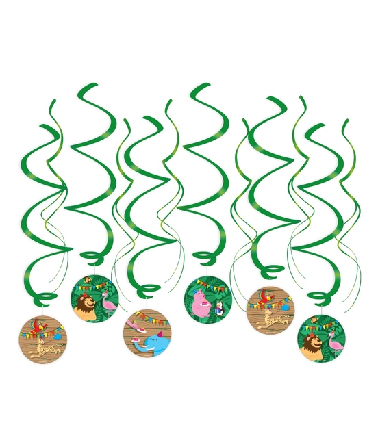 Swirl decorations Jungle