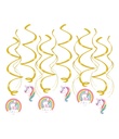 Swirl decorations Unicorn