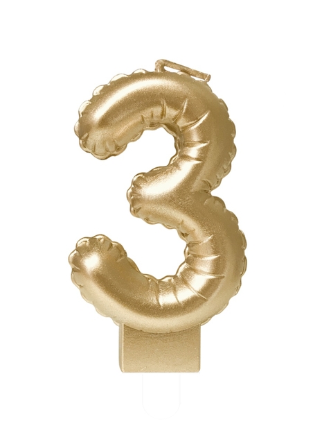 Ballon Candle Foil or 3