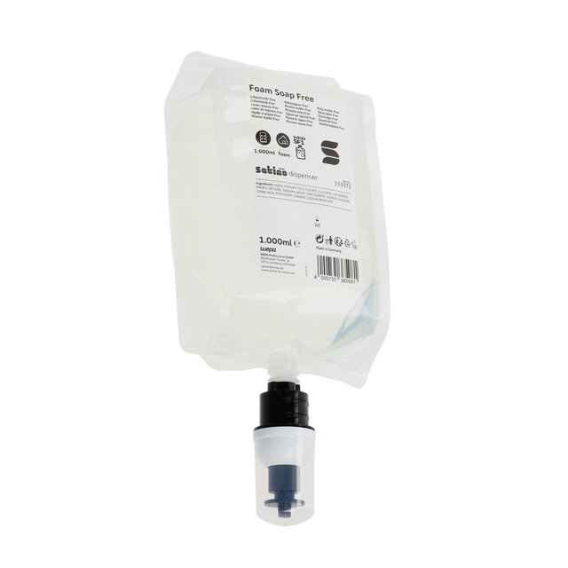 Savon mains Satino SF1 Free 333372 mousse 1000ml