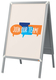 Stoepbord Nobo Premium Plus A1 A-frame