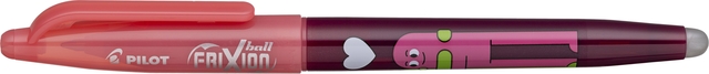 Rollerpen PILOT friXion Friends medium koraalroze