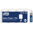 Papier d'essuyage Tork M1 Basic Universal 120123 1 épaisseur 120m blanc