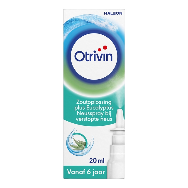 Spray nasal Otrivin solution saline à l'eucalyptus 20ml