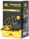 Bouchons d'oreille Active Gear 38 dB boîte distributrice 200 paires jaune