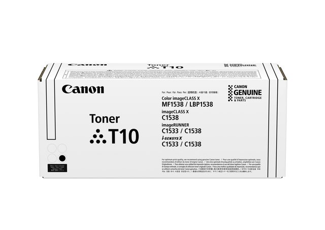 Tonercartridge Canon T10 zwart