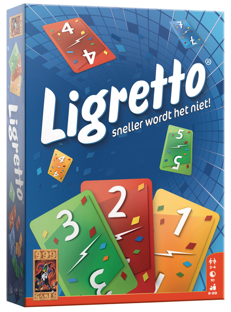 Spel Ligretto blauw
