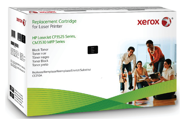 Cartouche toner Xerox alternative pour HP CE250A 504A noir