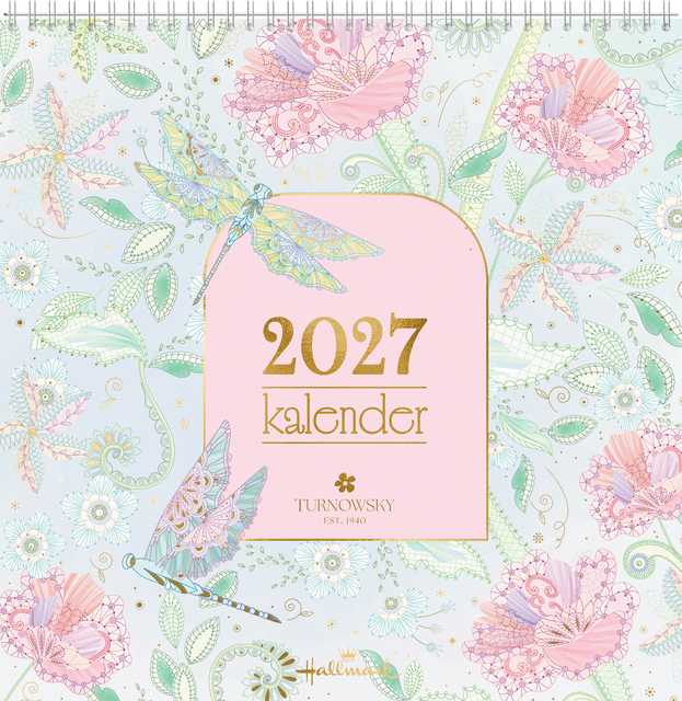 Calendrier mensuel 2027  Turnowsky 290x290mm International