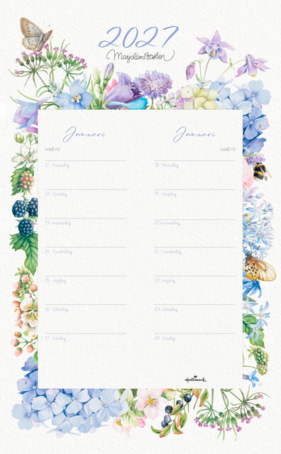 Calendrier 2027 Marjolein Bastin 210x340mm NL
