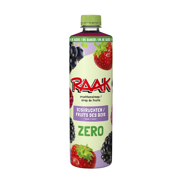 Sirop RAAK fruits des bois sans sucre 750ml