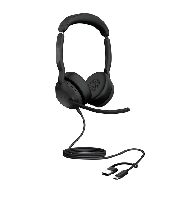 Casque Jabra Evolve2 50 USB C/A MS Stéréo filaire