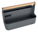 Bureau organizer Leitz draagbaar donkergrijs