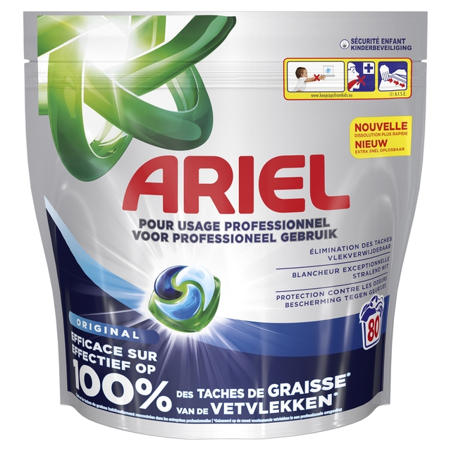 Lessive Ariel Prof All-one Regular 80 capsules