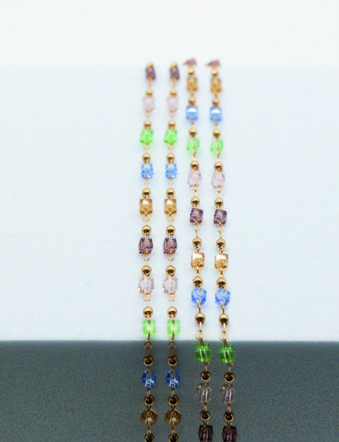 Chaîne à lunettes I Need You multicolore assorti 4 pièces