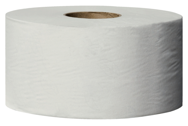 Toiletpapier Tork T2 Universal jumbo klein 1-laags 240m wit 110163