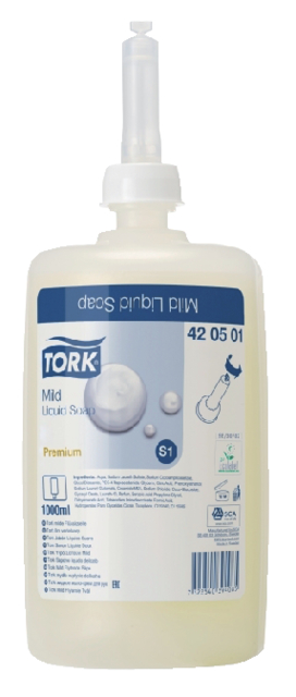 Handzeep Tork S1 Premium vloeibaar 1000ml mild 420501