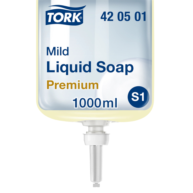 Savon mains Tork S1 Premium 420501 doux liquide 1000ml