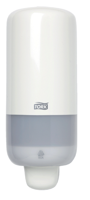 Distributeur savon Tork S4 Elevation 561500 1000ml blanc