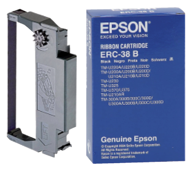 Lint Epson S015244 voor ERC38 nylon zwart