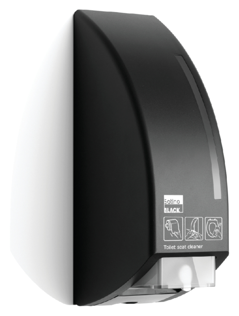 Toiletbrilreinigerdispenser BlackSatino SC10 750ml zwart 331980