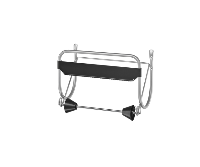 Poetspapierdispenser Satino CR1 muurstandaard zilver 332380