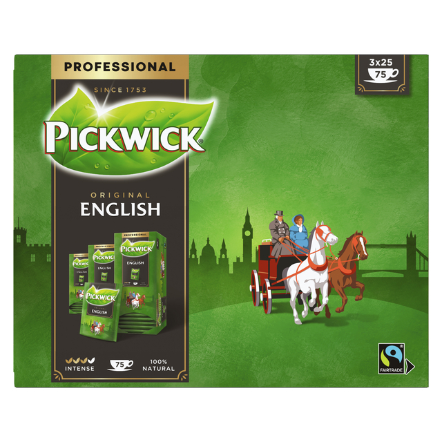 Thé Pickwick Fair Trade anglais 25x 2g