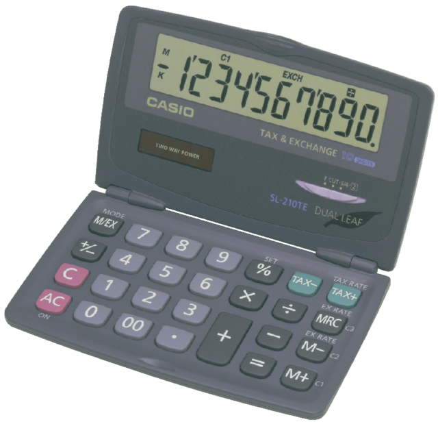 Calculatrice Casio SL-210TE