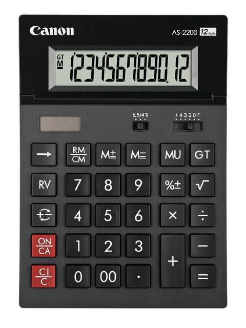 Calculatrice Canon AS-2200
