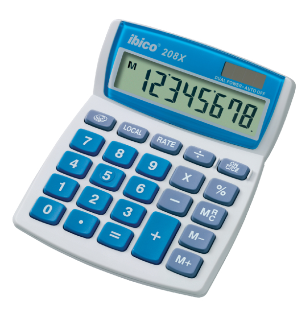 Calculatrice Ibico 208X