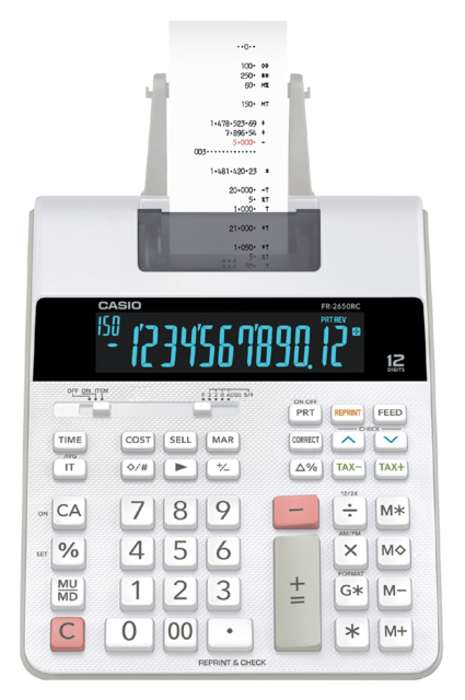 Calculatrice Casio FR-2650RC