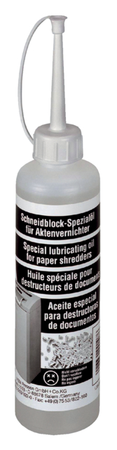 Huile spéciale pour destructeur HSM 250ml