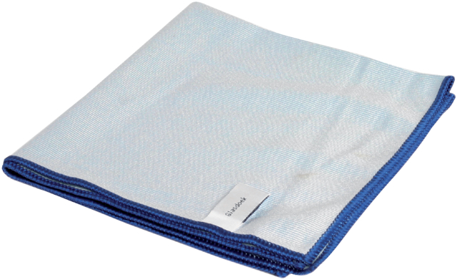 Chiffon verre microfibre 40x40cm bleu clair