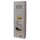Reliure Fellowes 8mm 21 anneaux A4 blanc 100 pièces