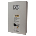 Reliure Fellowes 14mm 21 anneaux A4 blanc 100 pièces