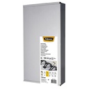 Reliure métallique Fellowes 8mm 34 anneaux A4 blanc 100 pièces
