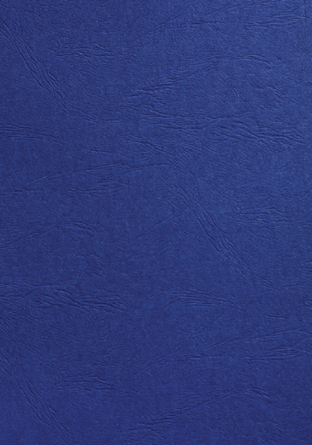 Couverture GBC A4 similicuir bleu roi 100 pièces
