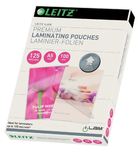 Lamineerhoes Leitz iLAM A5 2x125micron 100 stuks